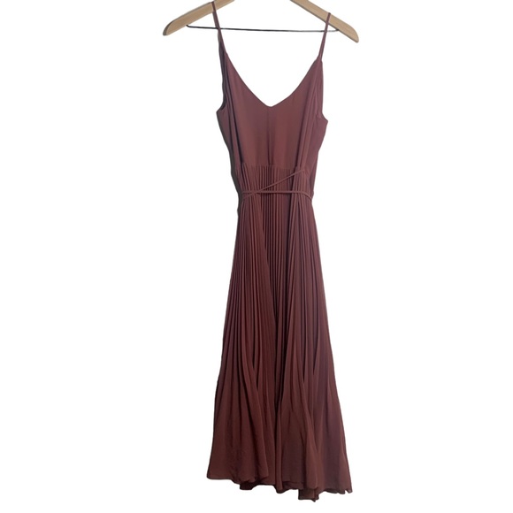 Aritzia Wilfred Beaune Pleated Midi Dress, XS - Picture 11 of 14